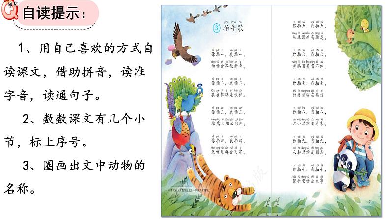 识字课《拍手歌》课件第7页