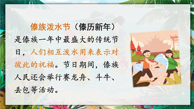 17《难忘的泼水节》课件+教案01