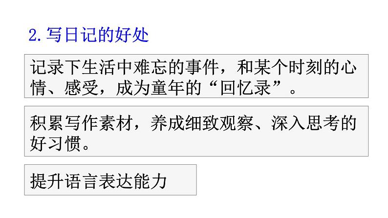 统编版三年级语文上册第二单元习作写日记课件PPT04