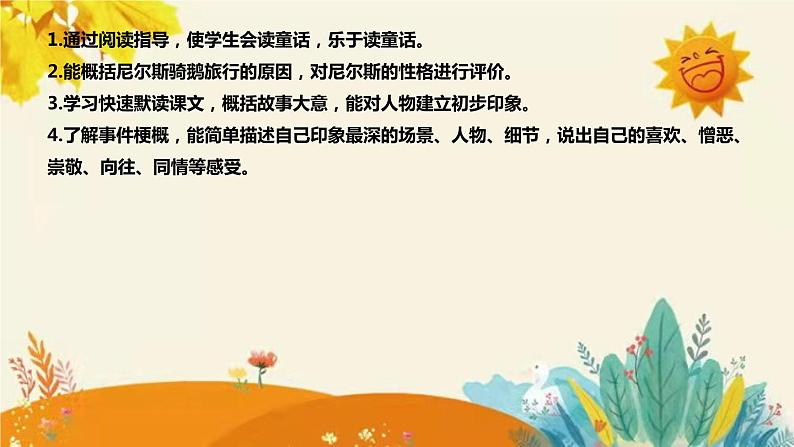 【新】新部编版小学语文六年级下册 第二单元 第二课《骑鹅旅行记（节选）》附反思含板书设计课件PPT第8页