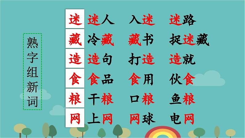 部编版语文一年级下册 识字5 动物儿歌 课件第8页