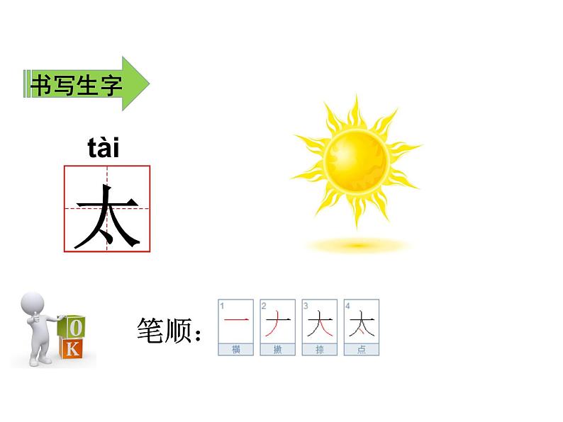 部编版（五四制）语文一年级下册 4 四个太阳(1) 课件03