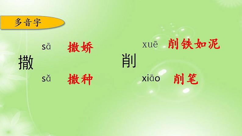 8、第八单元 知识梳理+巩固练习（课件）2023学年 五年级语文上册期中期末复习专题06