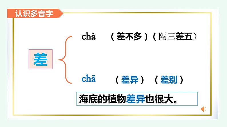 【核心素养】部编版小学语文三年级下册  23 海底世界  课件+教案+同步练习（含教学反思）06