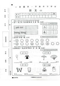 河南省周口市项城市2023-2024学年一年级上学期11月期中语文试题