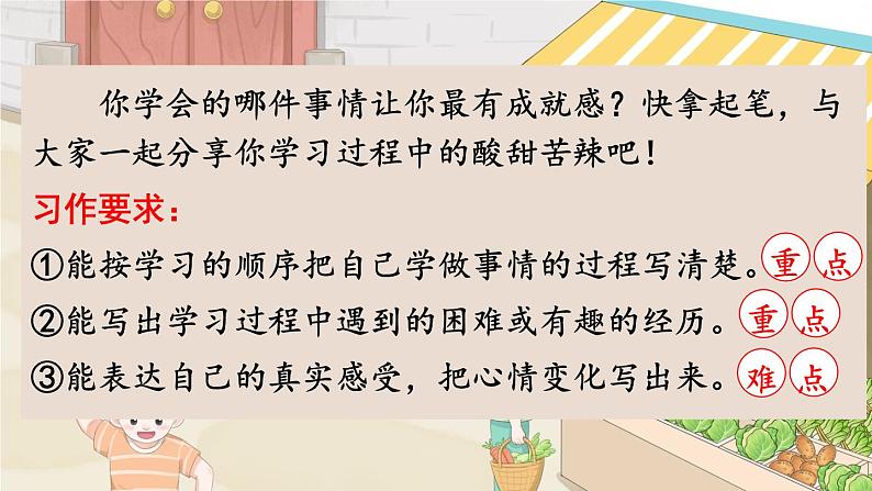 第六单元 我学会了______ 同步作文（课件）-统编版语文四年级下册02