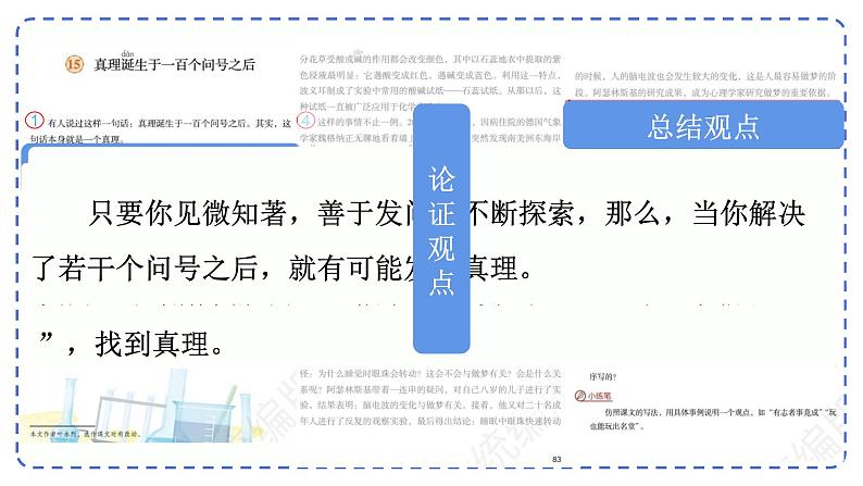 部编语文《真理诞生在一百个问号之后》PPT课件08