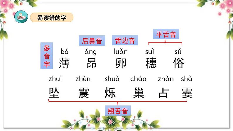 01、第一单元（复习课件）2023-2024学年四年级语文上册期末复习（统编版）第5页