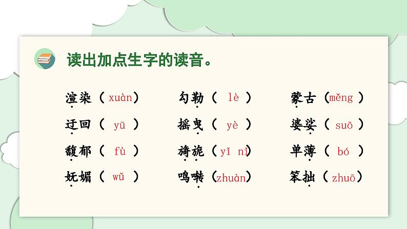 期末总复习（课件）六年级上册语文 统编版第4页