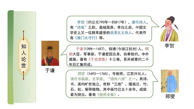 古诗三首之《竹石》《石灰吟》课件08