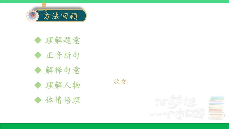 2023六年级语文上册期末专题复习第二单元6阅读：古文拾慧课件新人教版第5页