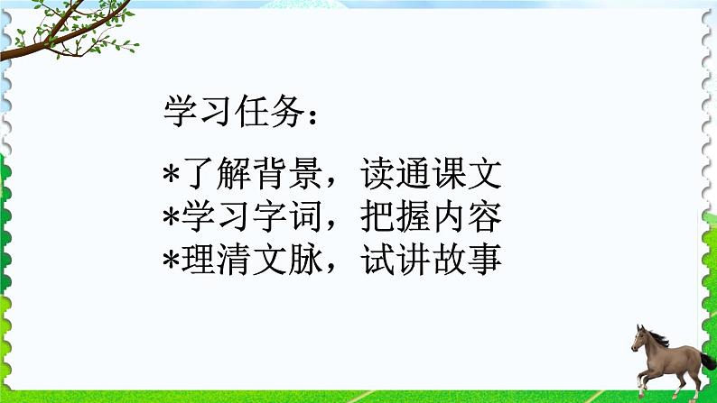 部编版语文五年级下册 16 田忌赛马（第一课时）课件第4页