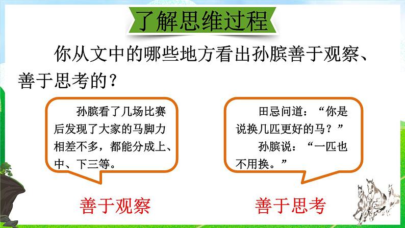 部编版语文五年级下册 16 田忌赛马（第二课时）课件第7页