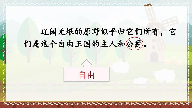 部编版语文五年级下册 19 牧场之国（第二课时）课件05