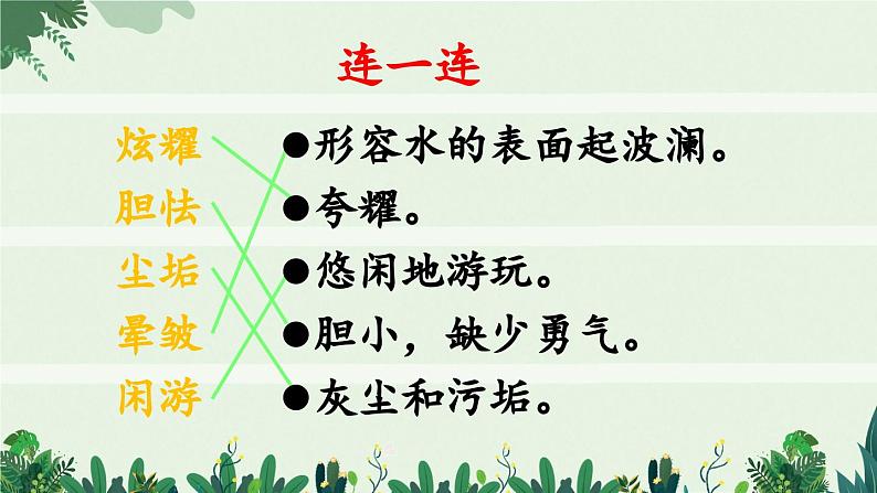 部编版语文四年级下册 12 在天晴了的时候 课件07