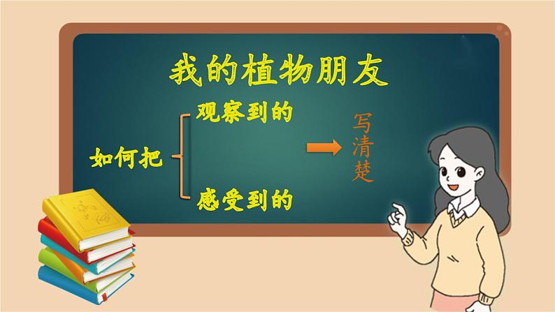 部编版语文三年级下册 习作：我的植物朋友（第二课时） 课件第5页