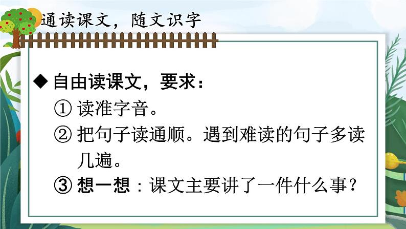 部编版语文三年级下册 17 我变成了一棵树（第一课时） 课件第4页