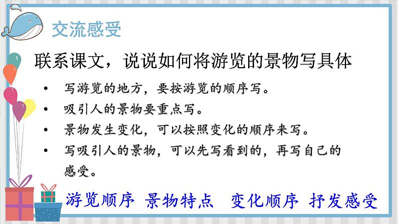 部编版语文四年级下册 交流平台·初试身手 课件02