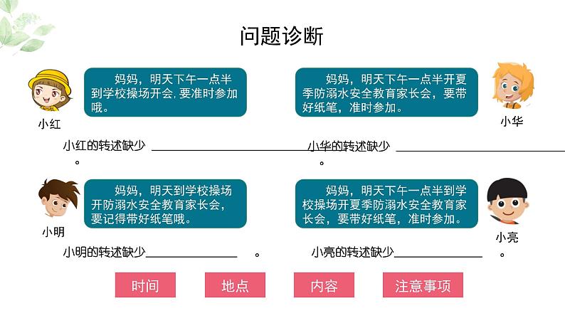 部编版小学语文四年级下册 第一单元《口语交际：转述》 课件PPT第7页