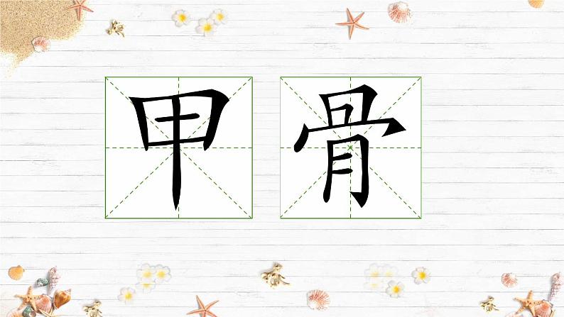 部编版语文二年级下册 识字3  “贝”的故事（第一课时） 课件05