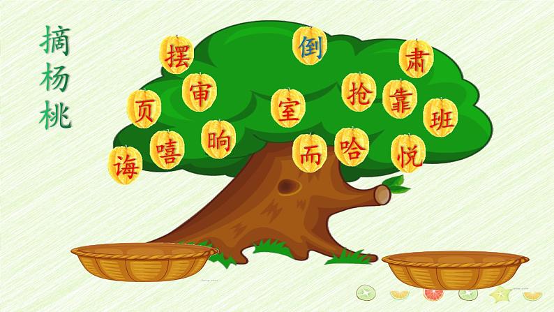 部编版语文二年级下册 13 画杨桃（第二课时） 课件01