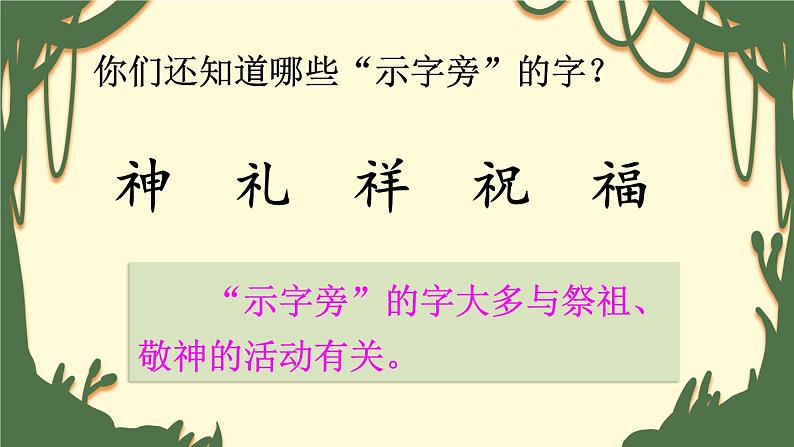 部编版语文二年级下册 23 祖先的摇篮（第一课时） 课件第5页