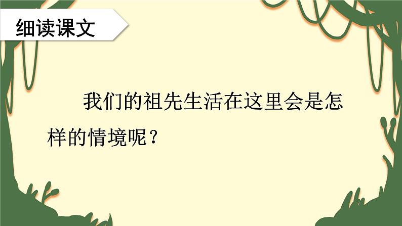 部编版语文二年级下册 23 祖先的摇篮（第二课时） 课件03