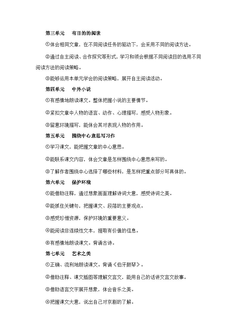 【期末专项复习】统编版 2023-2024学年 六年级语文 上册 专题07 课内阅读 讲义02