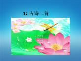 人教部编版一年级语文下册课件12古诗二首