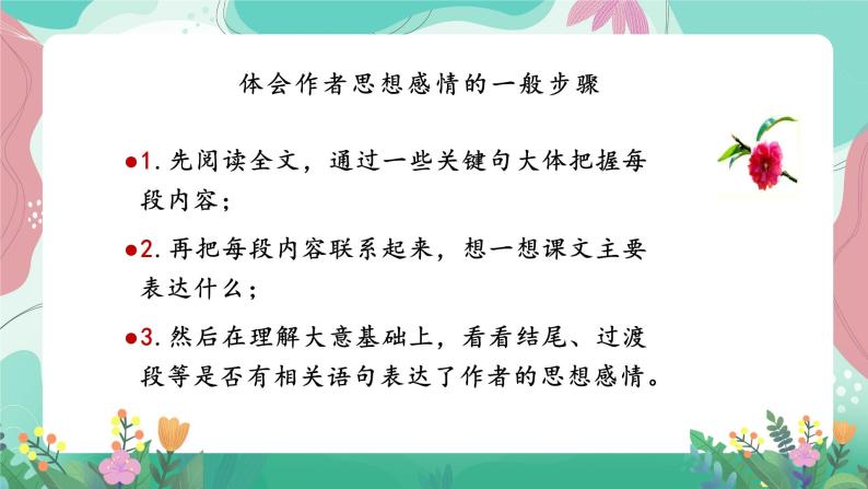 人教部编版语文四年级下册第一单元 拓展延伸 课件02