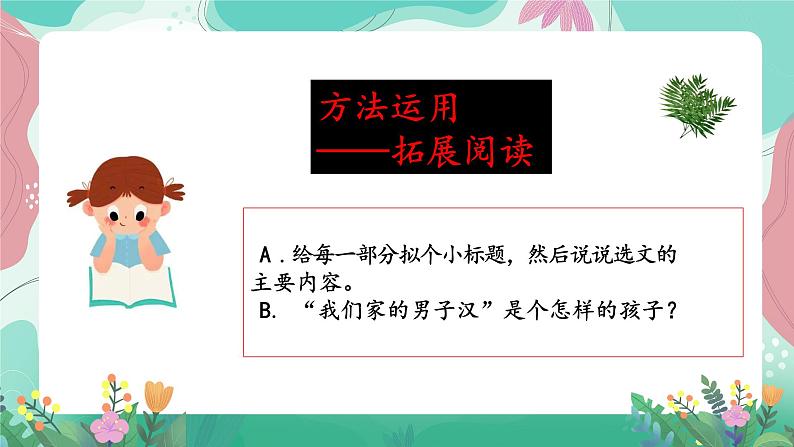 人教部编版小学语文四年级下册第六单元 拓展延伸 课件第3页