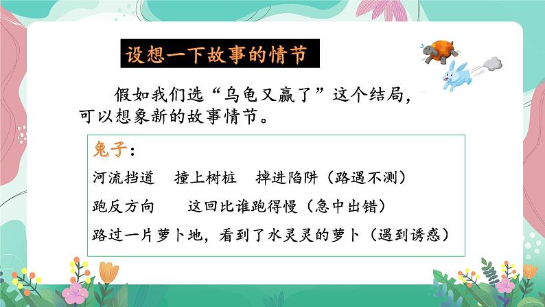 人教部编版小学语文四年级下册第八单元 习作表达——  故事新编 课件06