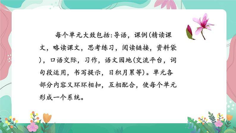 人教部编版小学语文四年级下册-全册要素梳理 课件03