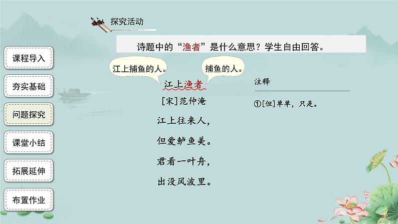 江上渔者  课件第8页