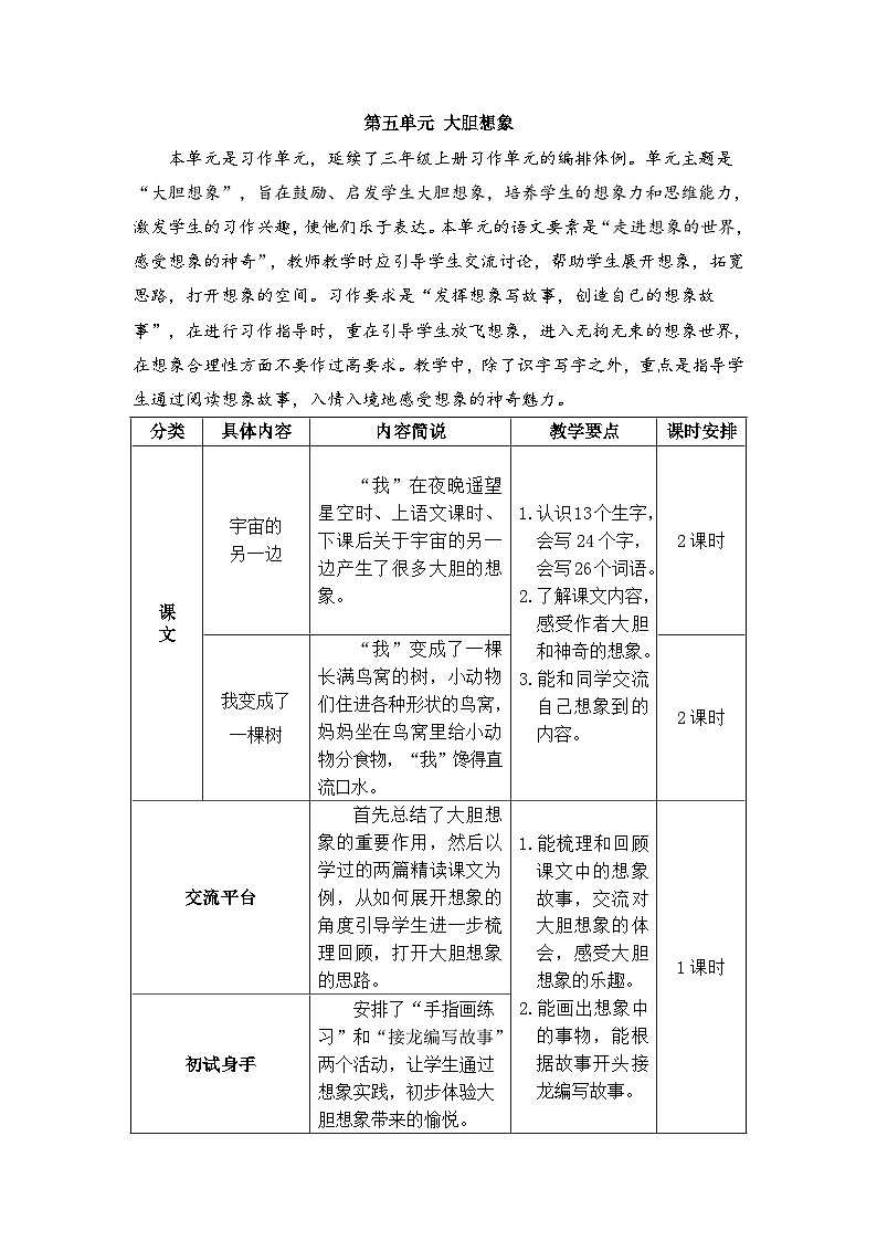 人教部编版语文三年级下册 16 宇宙的另一边 教学设计01