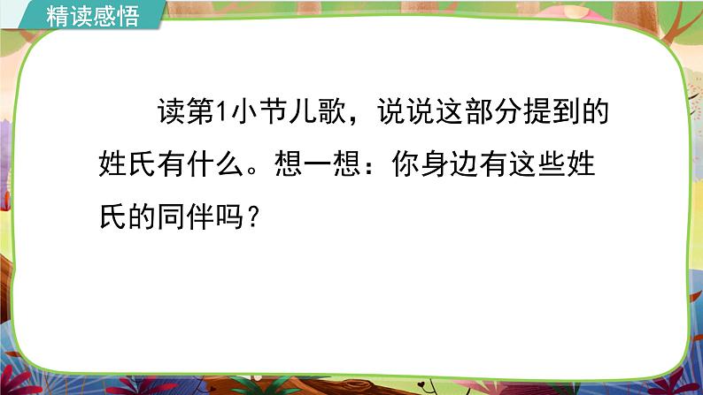 【核心素养】部编版语文一下 识字2《姓氏歌》课件+教案+音视频素材04