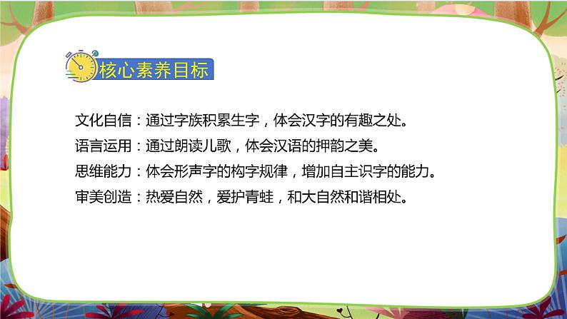 【核心素养】部编版语文一下 识字3《小青蛙》课件+教案+音视频素材02