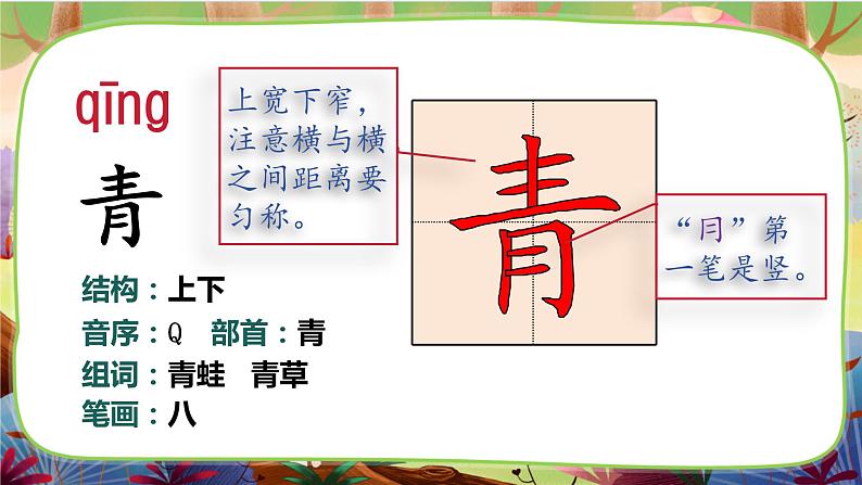 【核心素养】部编版语文一下 识字3《小青蛙》课件+教案+音视频素材06