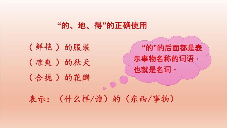 2023三年级语文上册期末专题复习第一单元5词语：我是美容师词语搭配近义词辨析“得”字词组课件（部编版）04