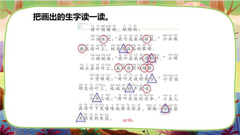 【核心素养】部编版语文一下 12《荷叶圆圆》课件+教案+音视频素材06
