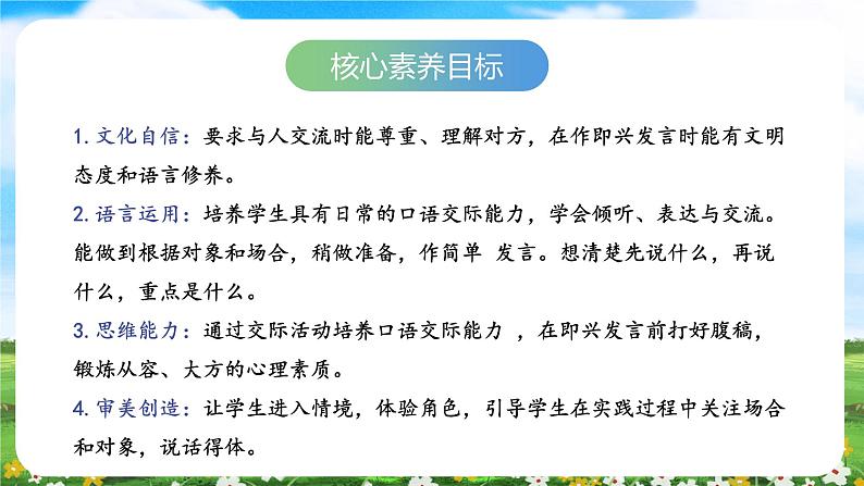 【核心素养目标】部编版小学语文六年级下册 口语交际 课件+教案（含教学反思） +素材02