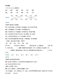 2023-2024学年山东省青岛市北区实验小学部编版二年级上册期末考试语文试卷