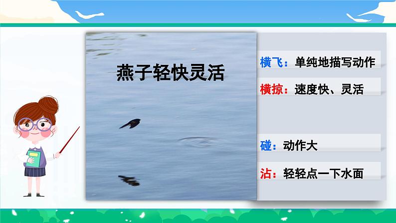 部编版小学语文 三年级下册2.燕子 第二课时 课件第7页