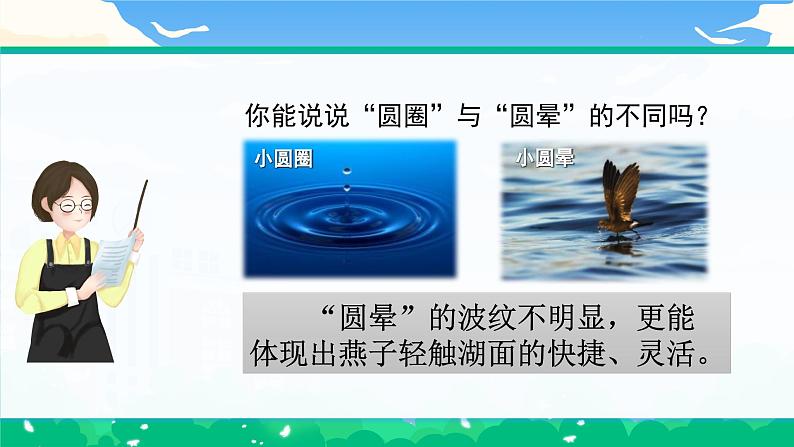 部编版小学语文 三年级下册2.燕子 第二课时 课件第8页