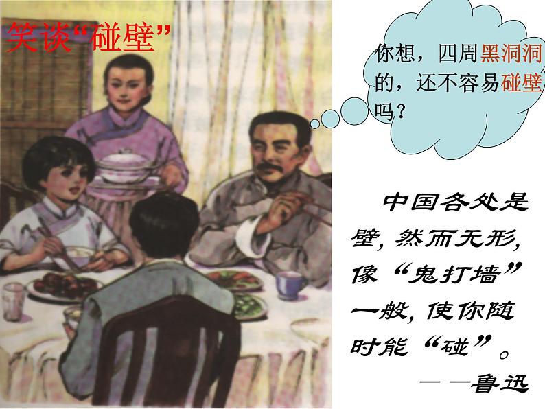 部编版六年级上册27《我的伯父鲁迅先生》第二课时ppt第8页