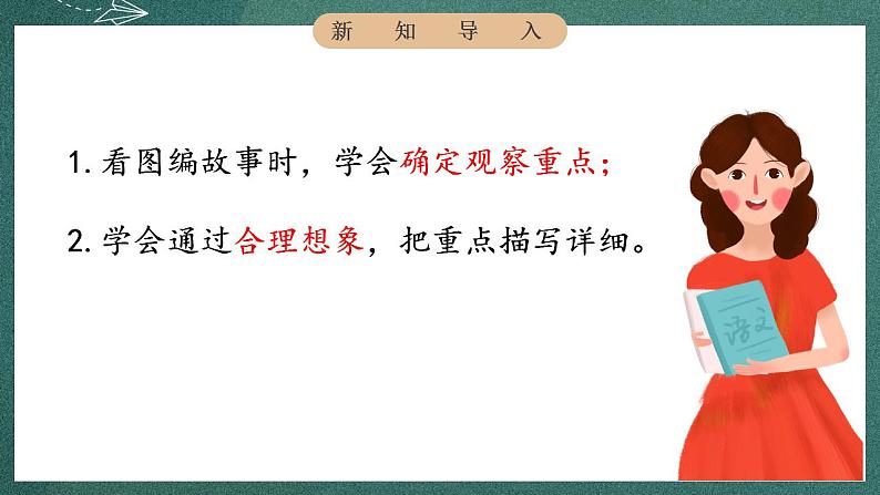 人教部编版语文三年级下册 习作：看图画，写一写(第二单元) 课件04