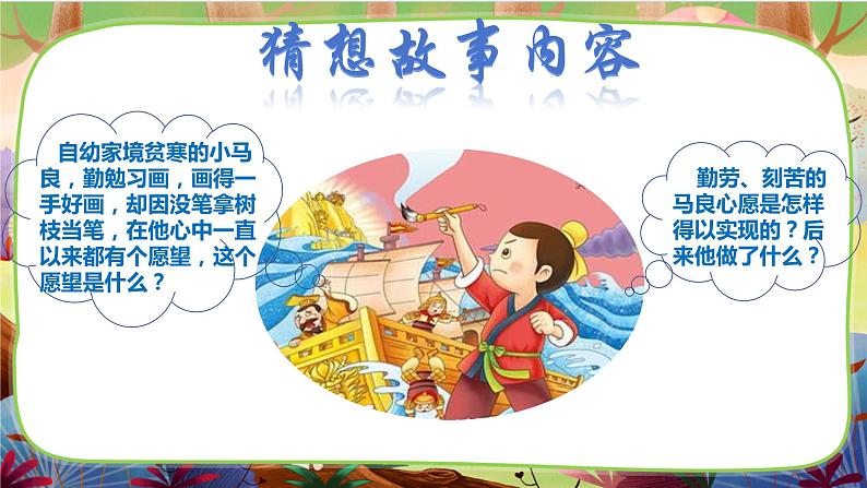 部编版语文二下 名著导读《神笔马良》课件07