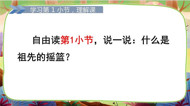 【核心素养】部编版语文二下 23《祖先的摇篮》课件+教案+音视频素材04