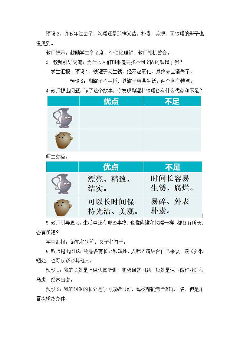 【核心素养】部编版小学语文 三年级下册6.陶罐和铁罐 第二课时 课件＋教案（含教学反思）.docx03