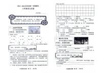 河北省廊坊市三河市2023-2024学年度第一学期期末试卷六年级语文（人教版）含答案